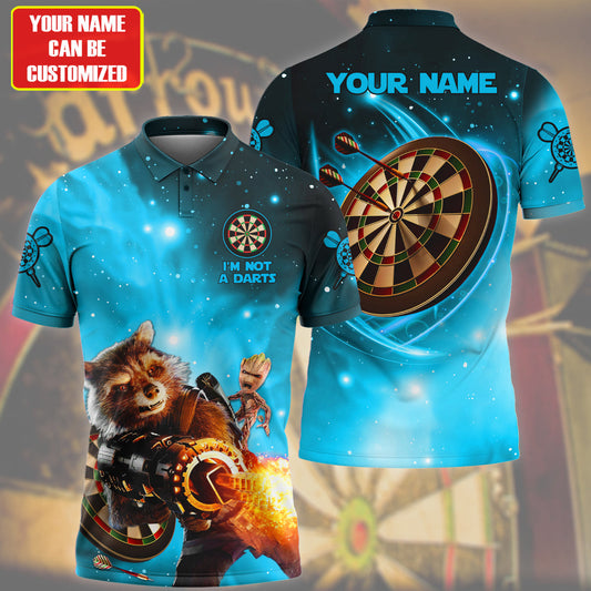 Personalized Name RC Gr Darts Teal Version All Over Printed Unisex Shirt Q090404