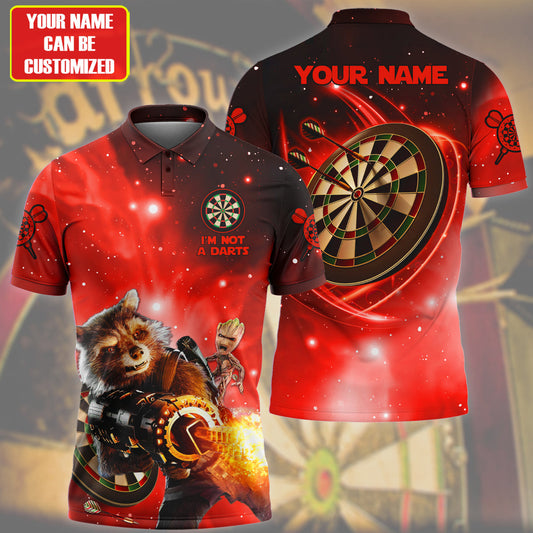 Personalized Name RC Gr Darts Red Version All Over Printed Unisex Shirt Q090404