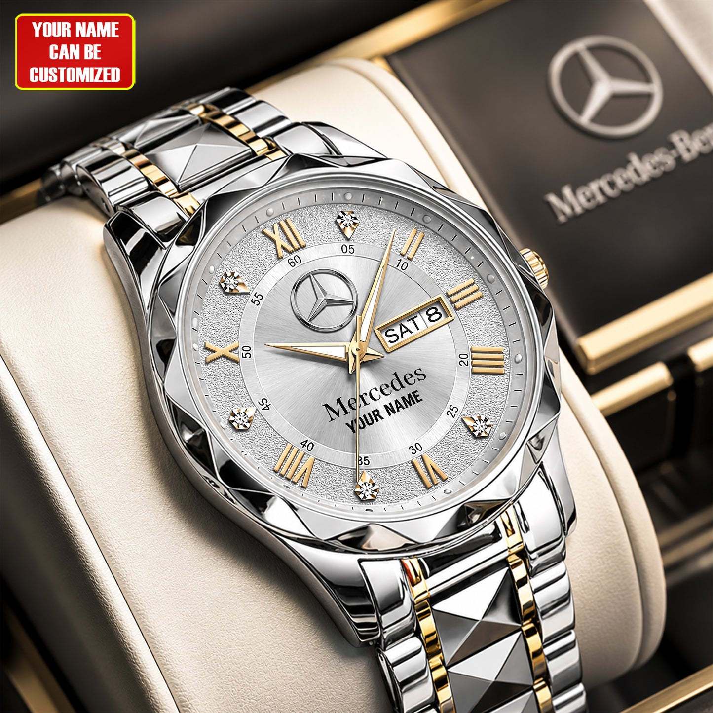 Personalized Merc Royal Luxury Charley Watch