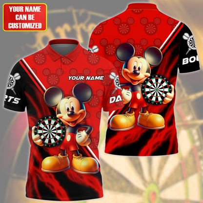 Personalized Name Mk Darts Q7 All Over Printed Unisex Shirt Q090506