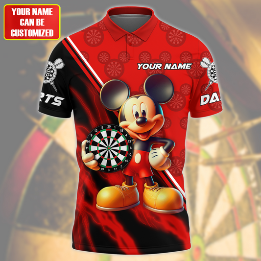 Personalized Name Mk Darts Q7 All Over Printed Unisex Shirt Q090506