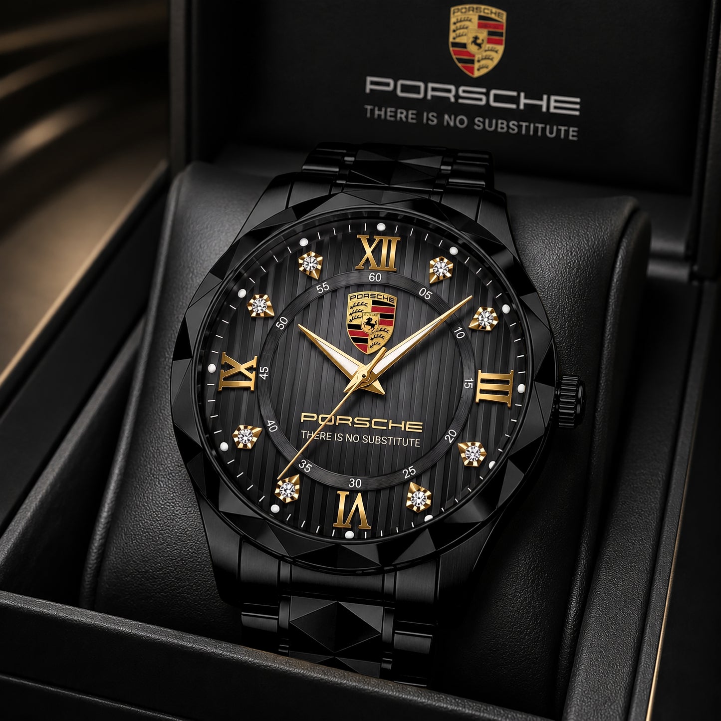 Personalized Pors There Is No Substitute Premium Luxury Charley Watch