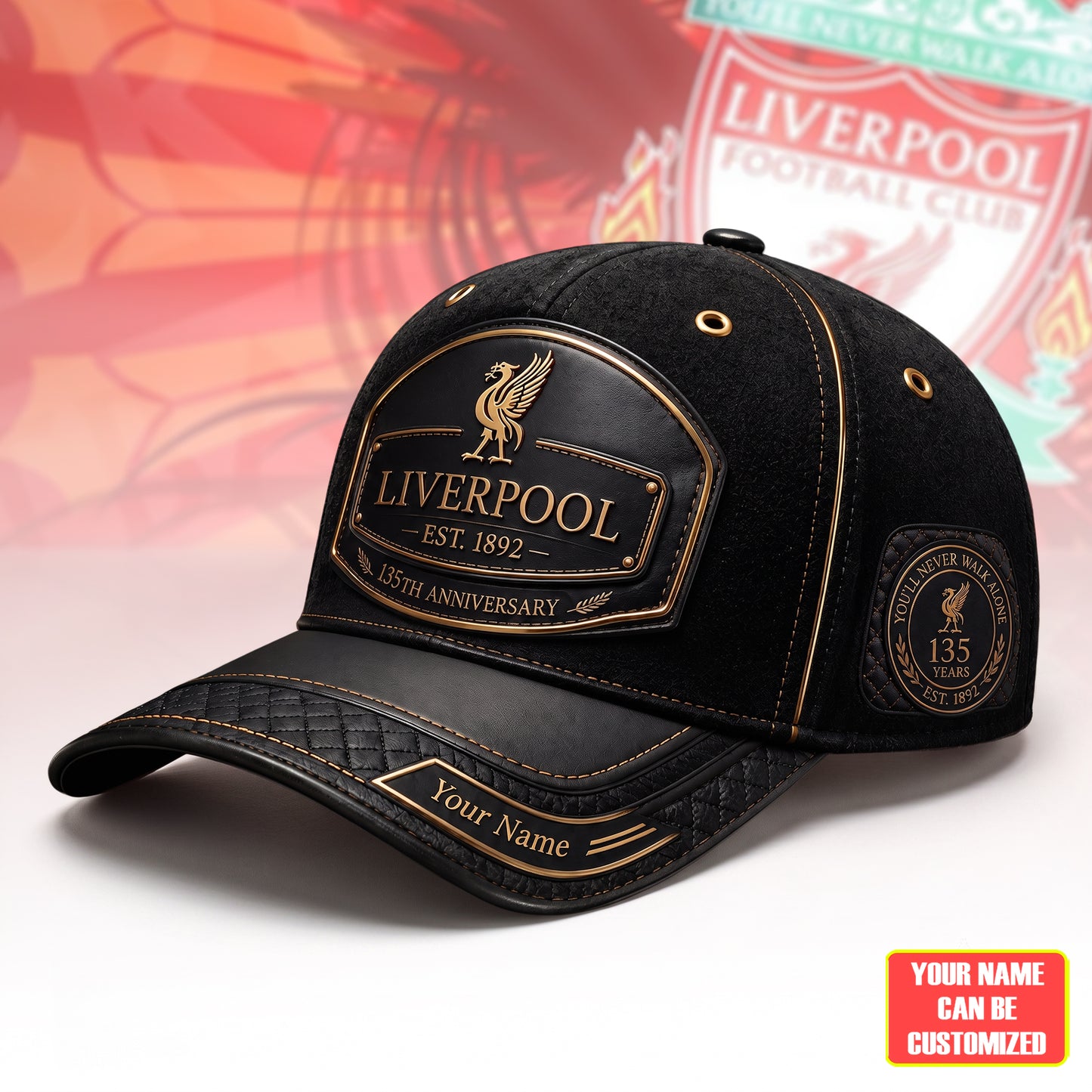 Personalized Merc Leather Vintage 135th Anniversary Classic Cap (1892-2026)
