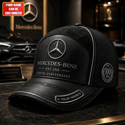 Personalized Merc Leather Vintage 100th Anniversary Classic Cap V4 (1926-2026)