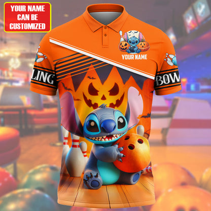 Personalized St Bowling Halloween All Over Printed Unisex Shirt Q090802