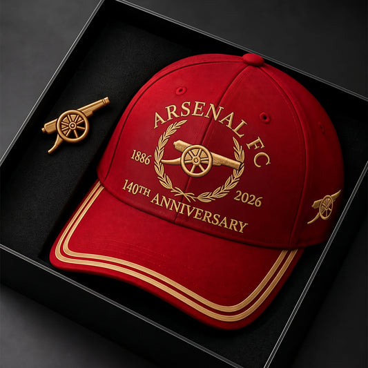 Personalized Arsenal 140TH Anniversary Edition Classic Cap (1886-2026)