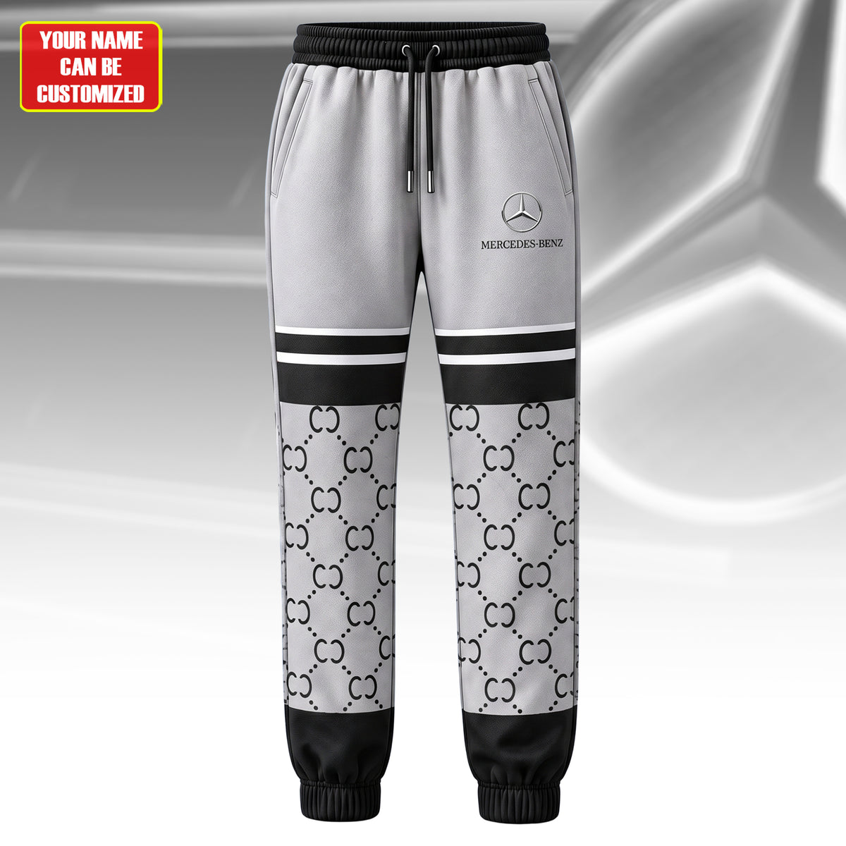 Personalized Merc Signature All Over Printed Sweater and Sweatpants Set