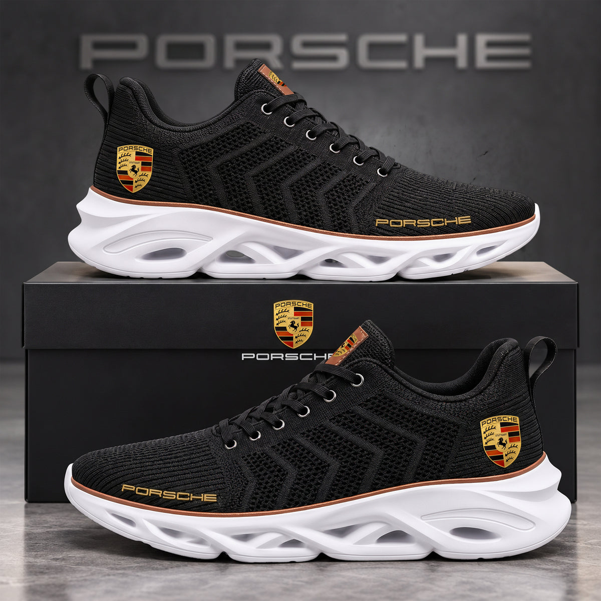 Pors Performance Knit 2026 Sport Chunky Custom Sneaker