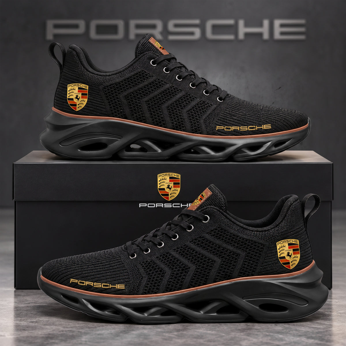 Pors Performance Knit 2026 Sport Chunky Custom Sneaker