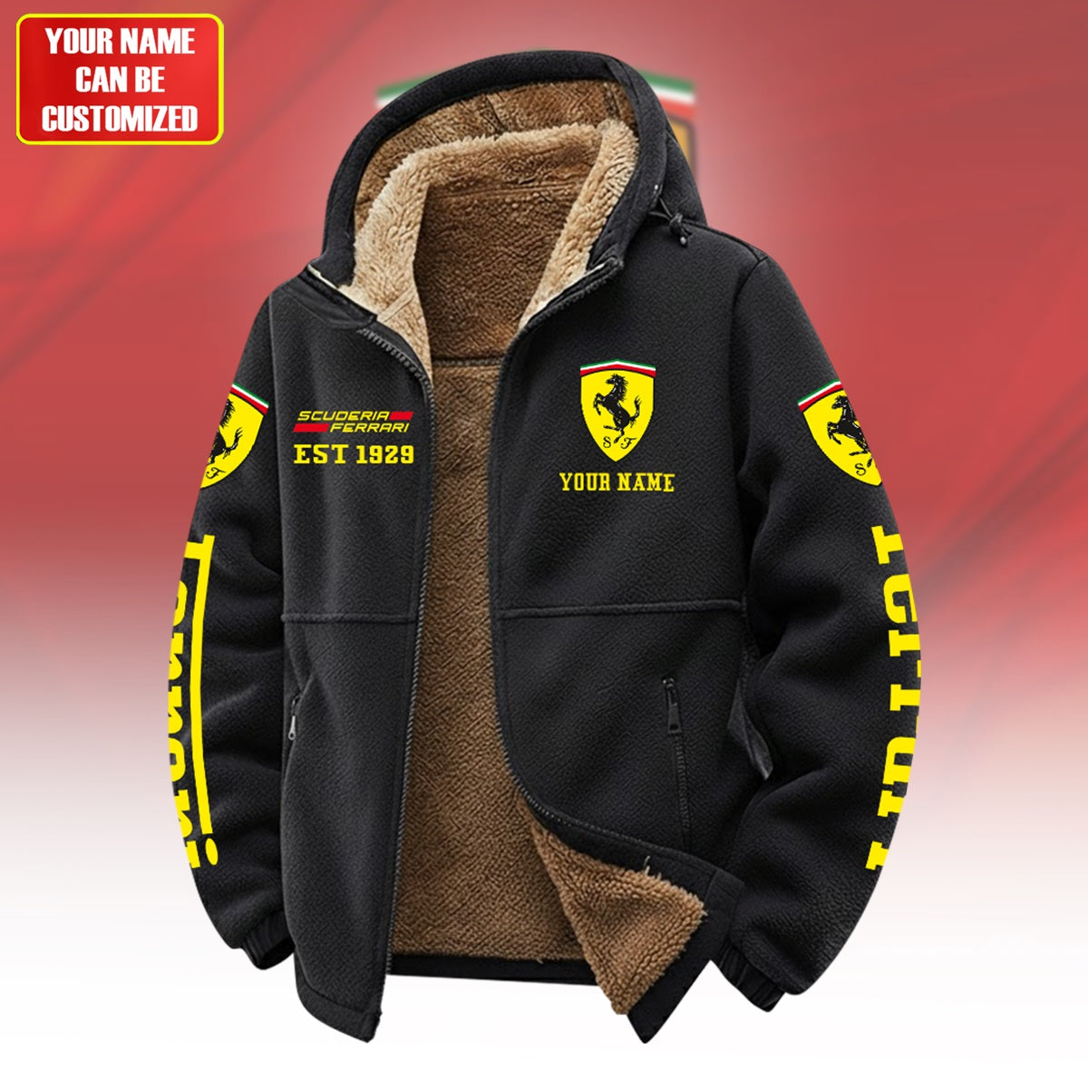 Personalized SF 1929 Warm Fleece Jacket