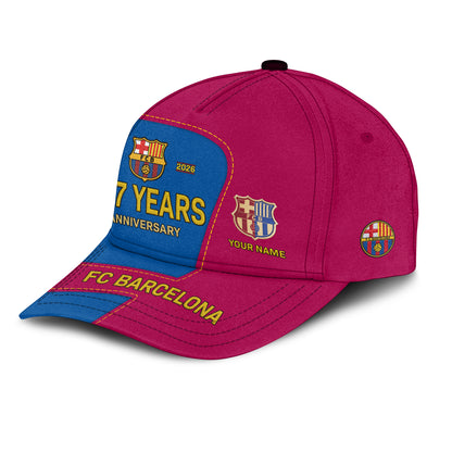 Personalized Barca FC 127 Years Anniversary Classic Cap