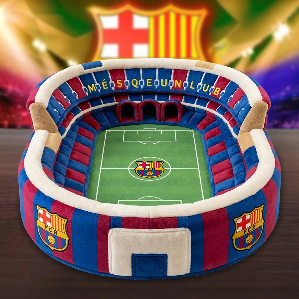 Barca Stadium Pillow - Personalized Gift For Fans , Decor customized Gift