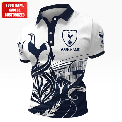 Personalized Tottenham 3D Full Printing Set , Tottenham Shirt , Zipper Polo, Hoodie , Short ,Polo ,hawaii