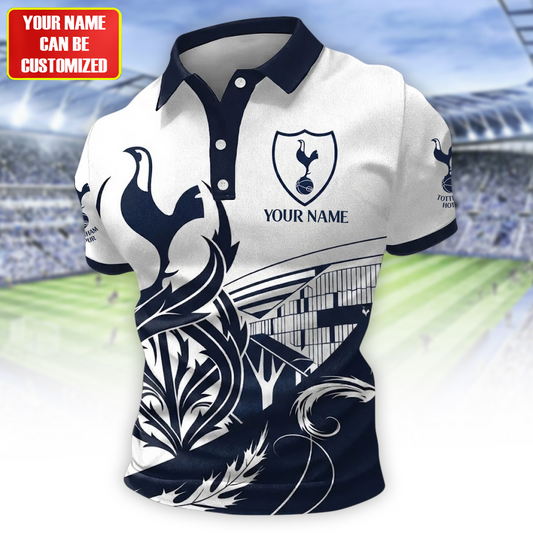 Personalized Tottenham 3D Full Printing Set , Tottenham Shirt , Zipper Polo, Hoodie , Short ,Polo ,hawaii