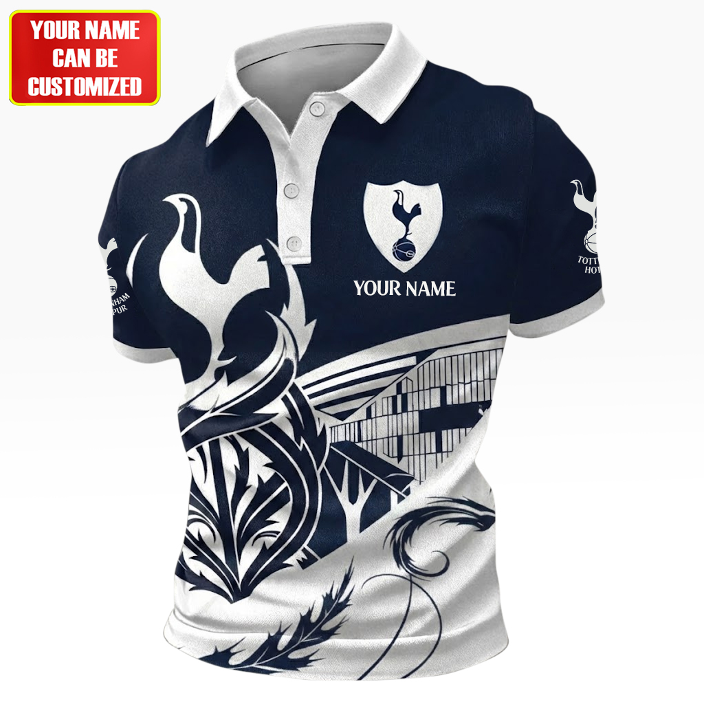 Personalized Tottenham 3D Full Printing Set , Tottenham Shirt , Zipper Polo, Hoodie , Short ,Polo ,hawaii
