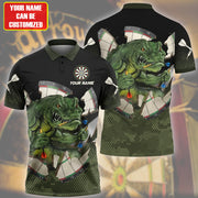 Personalized Name Alligator Darts All Over Printed Unisex Shirt Q100304