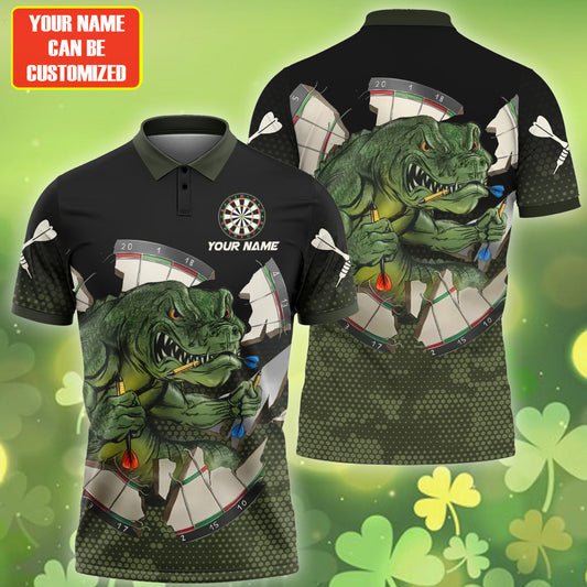 Personalized Name Alligator Darts All Over Printed Unisex Shirt Q100304