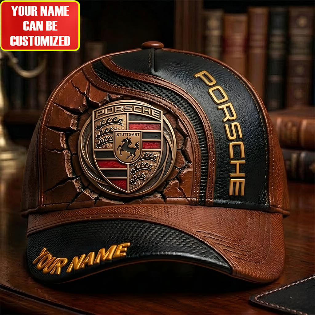 Pors Vintage Leather Classic Cap