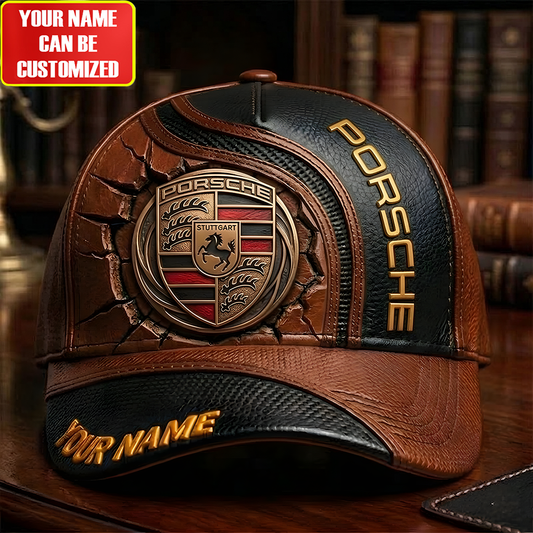 Pors Vintage Leather Classic Cap