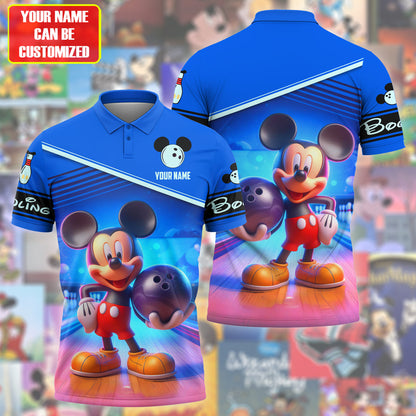 Personalized Name Mk Bowling Q3 All Over Printed Unisex Shirt Q100505