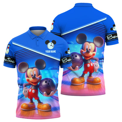 Personalized Name Mk Bowling Q3 All Over Printed Unisex Shirt Q100505