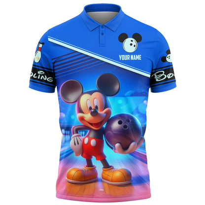 Personalized Name Mk Bowling Q3 All Over Printed Unisex Shirt Q100505