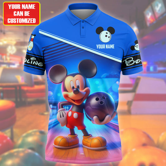 Personalized Name Mk Bowling Q3 All Over Printed Unisex Shirt Q100505