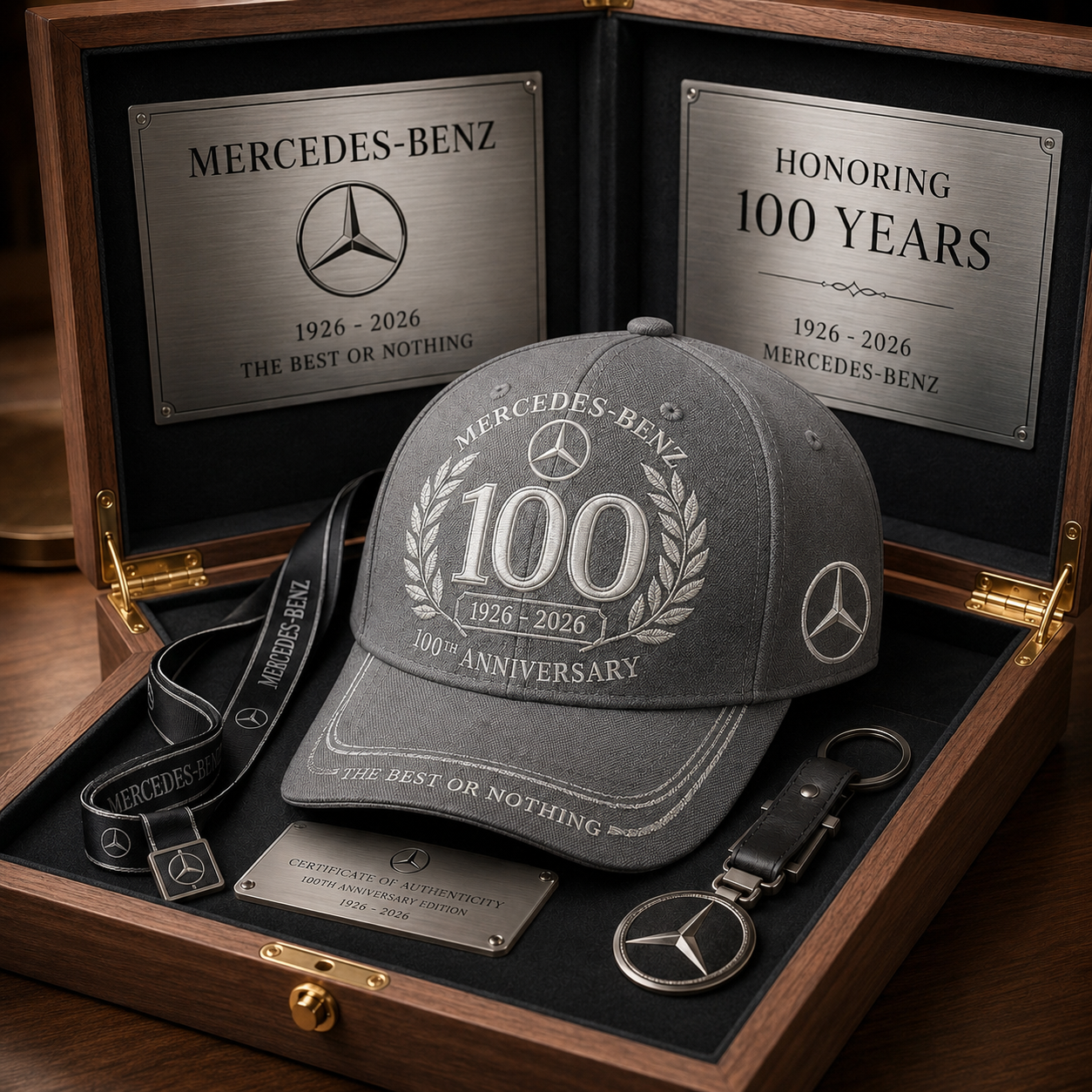 Personalized Merc 100th Anniversary Sport Classic Cap (1926-2026)