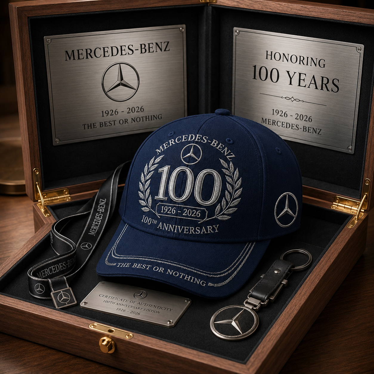 Personalized Merc 100th Anniversary Sport Classic Cap (1926-2026)