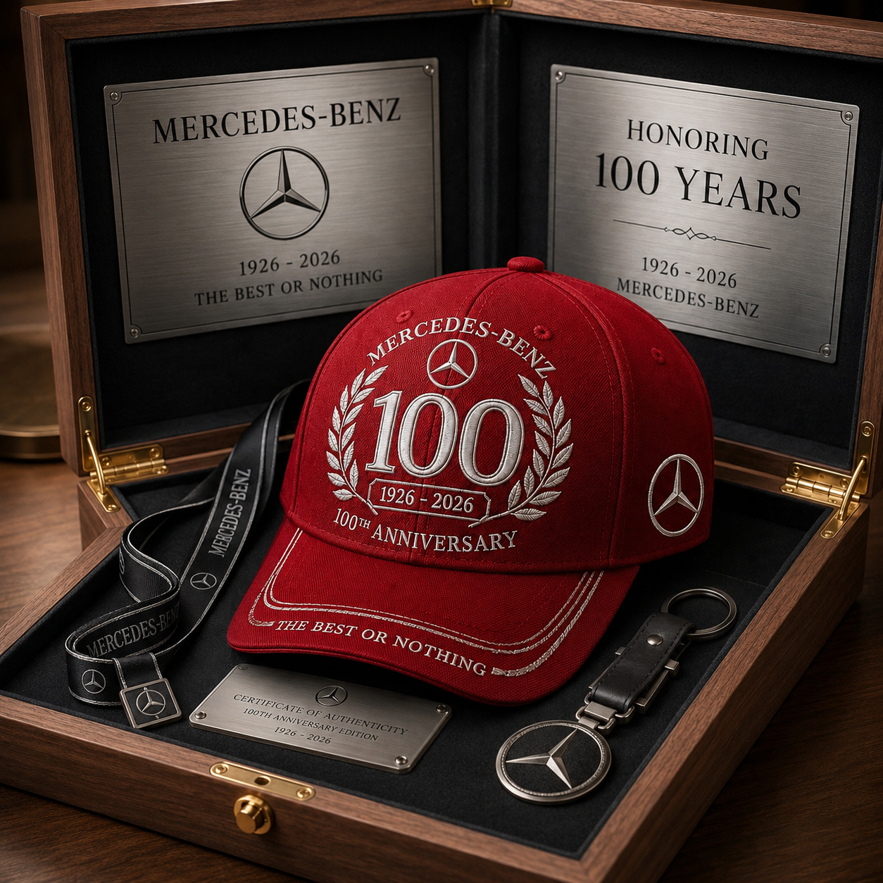 Personalized Merc 100th Anniversary Sport Classic Cap (1926-2026)