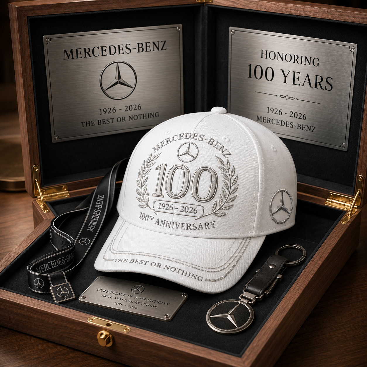 Personalized Merc 100th Anniversary Sport Classic Cap (1926-2026)