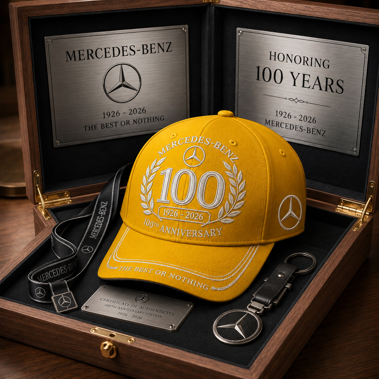 Personalized Merc 100th Anniversary Sport Classic Cap (1926-2026)
