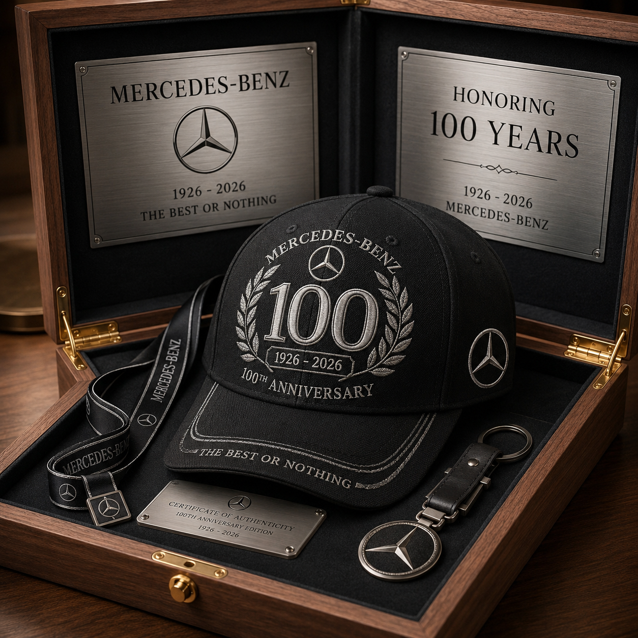 Personalized Merc 100th Anniversary Sport Classic Cap (1926-2026)