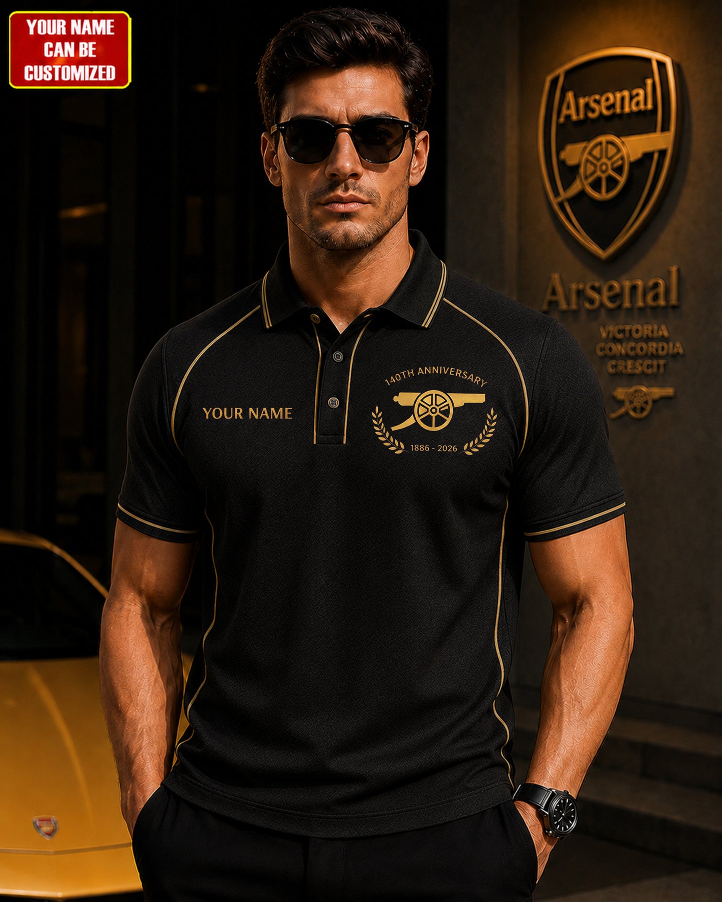 Arsenal 140TH Anniversary The Collection Shirt (1886-2026)