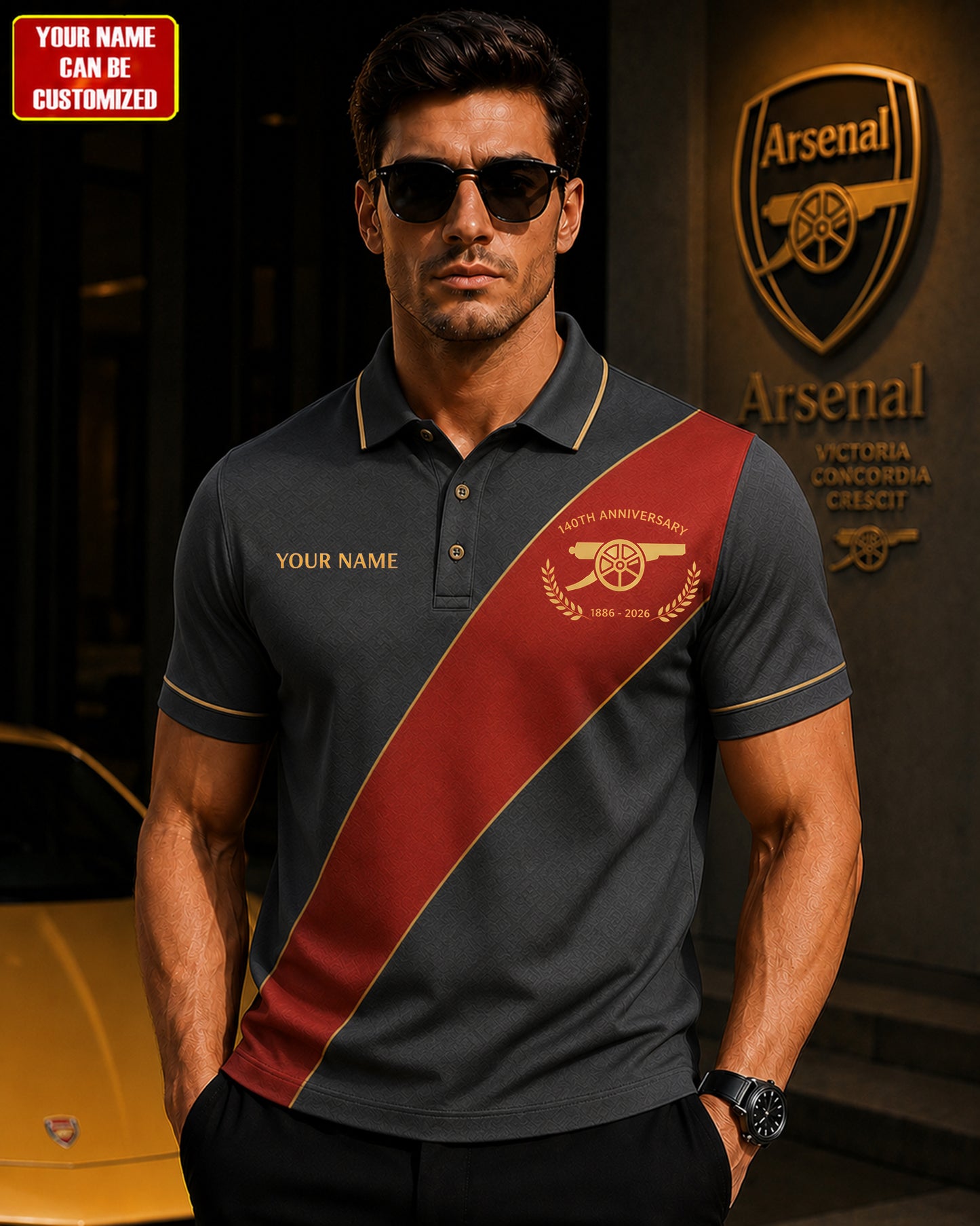 Arsenal 140TH Anniversary The Collection Shirt (1886-2026)