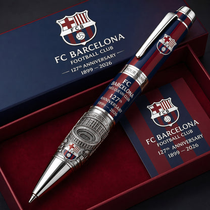 Personalized Barca 127TH Anniversary Edition Ballpoint Pen (1899-2026)
