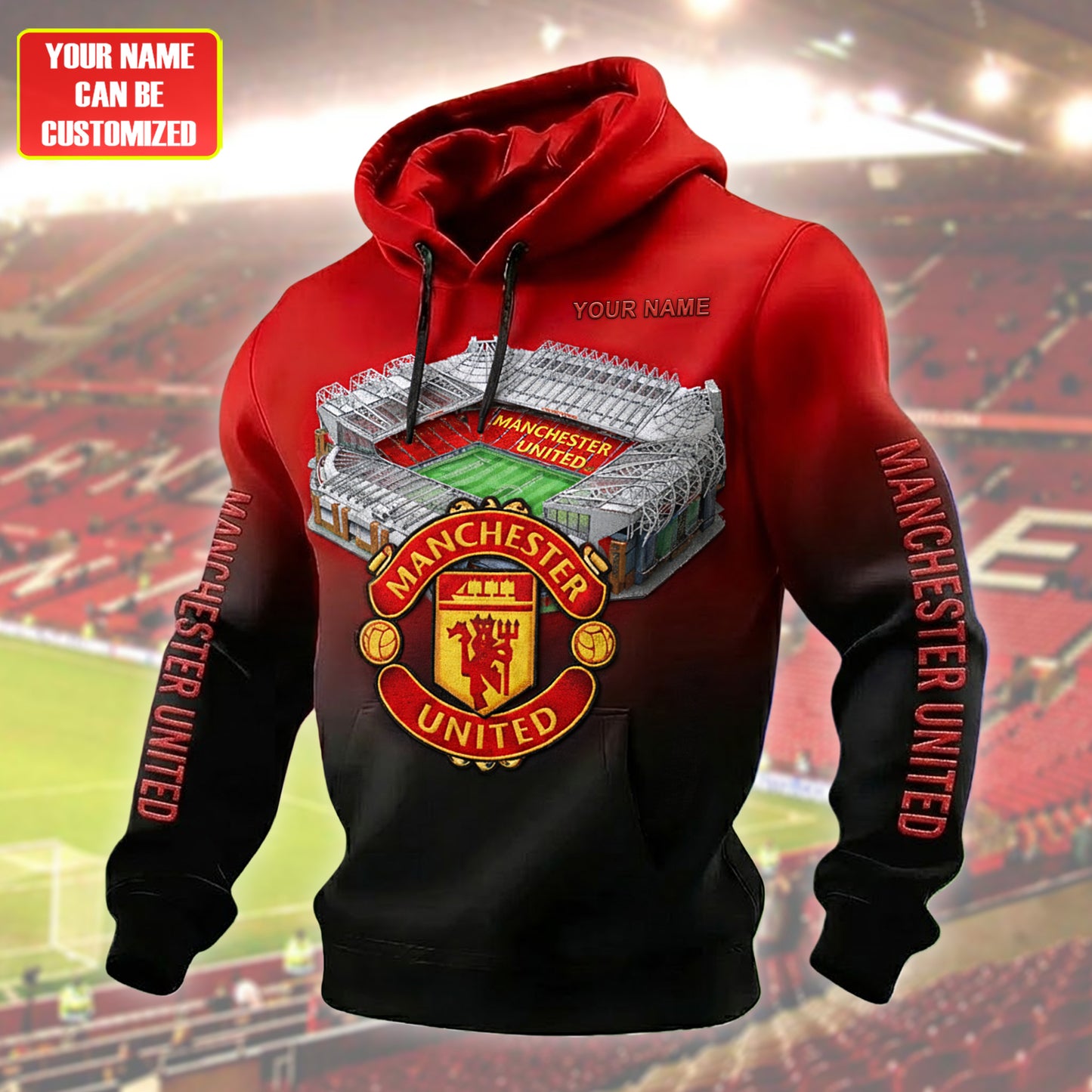 Personalized MU FC Stadium Shirt , Set , Zipper Polo, Hoodie , Short , Polo , hawaii