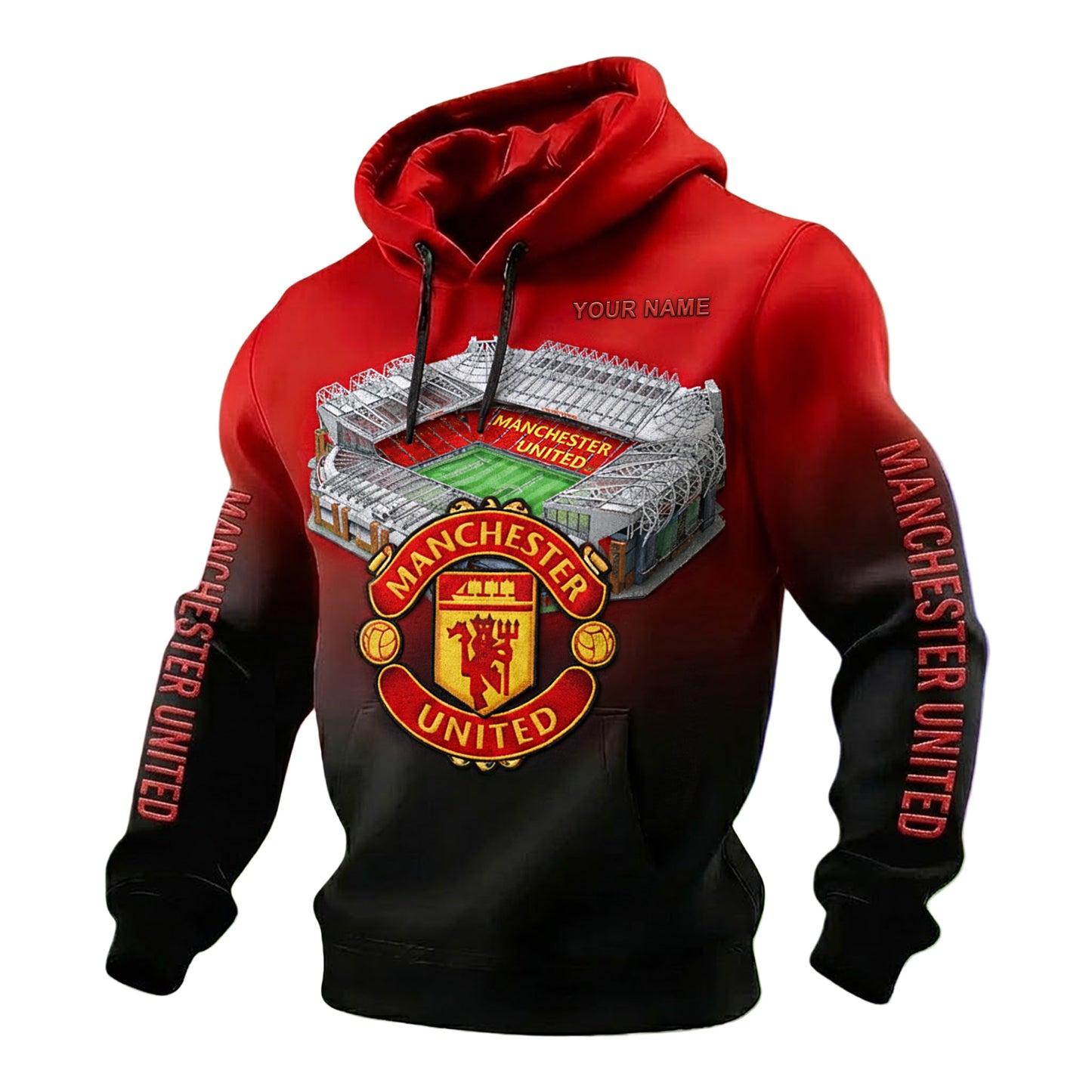 Personalized MU FC Stadium Shirt , Set , Zipper Polo, Hoodie , Short , Polo , hawaii