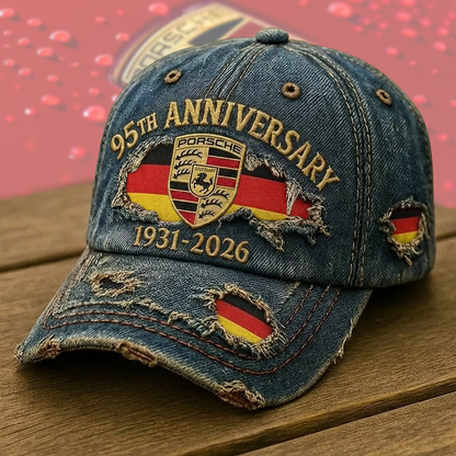 Pors 95th Anniversary Denim Classic Cap