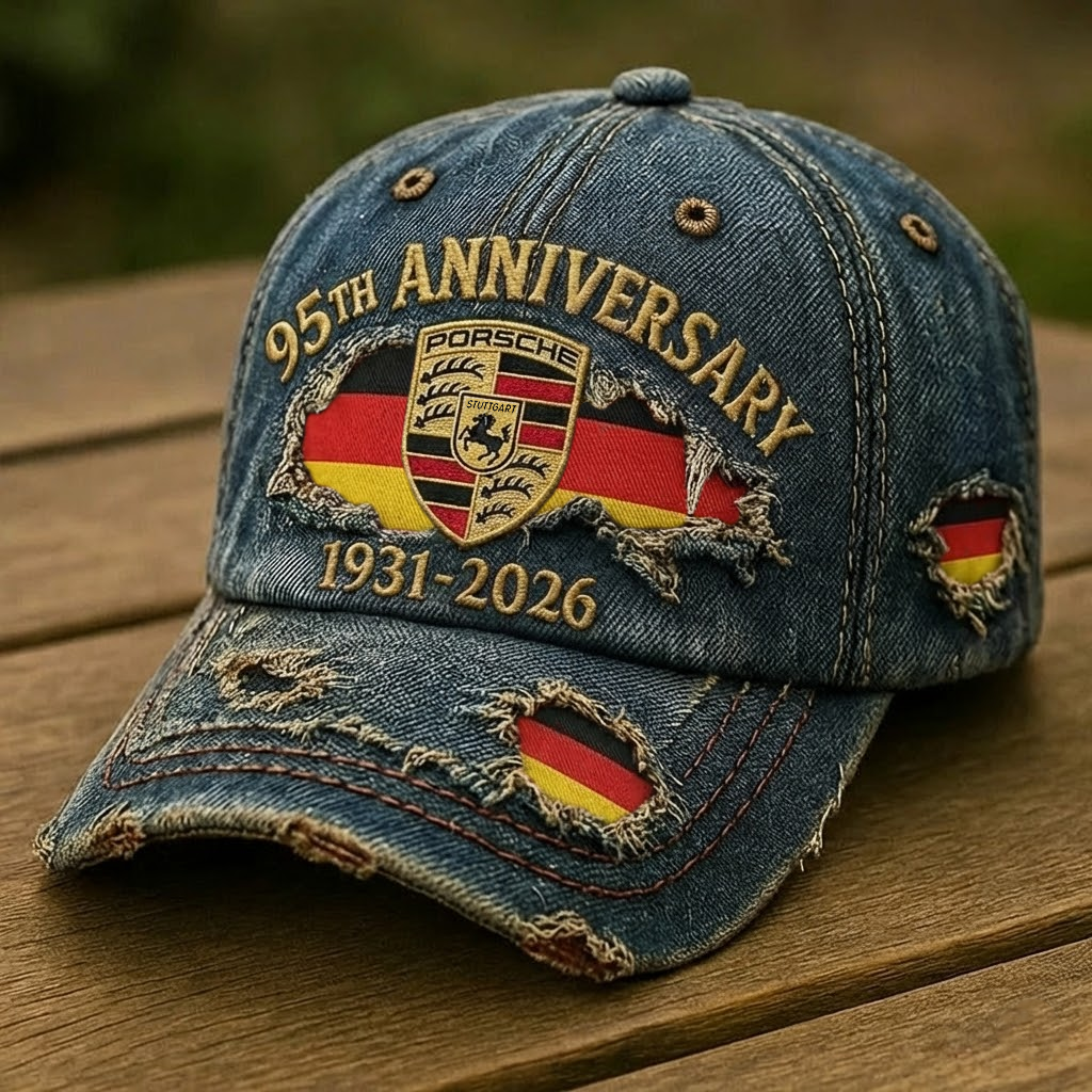 Pors 95th Anniversary Denim Classic Cap