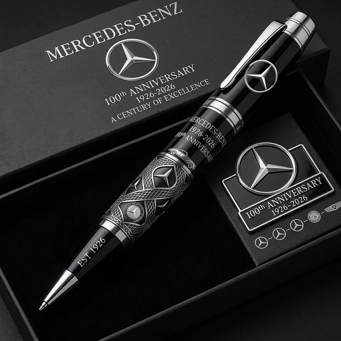 Merc 100th Anniversary Edition Ballpoint Pen V5 (1926- 2026)