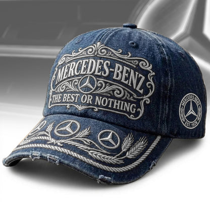 Merc The Best Or Nothing Denim Classic Cap Est 1926