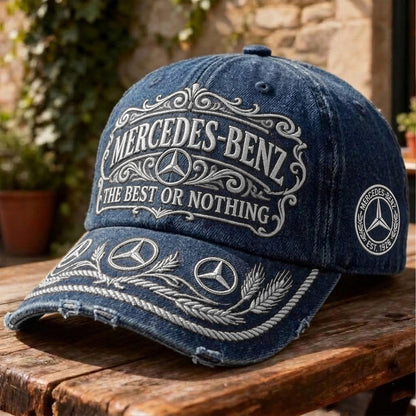Merc The Best Or Nothing Denim Classic Cap Est 1926