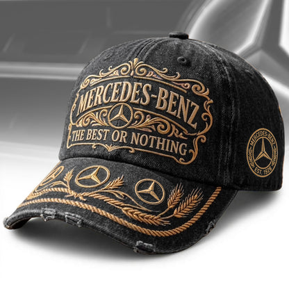 Merc The Best Or Nothing Denim Classic Cap Est 1926