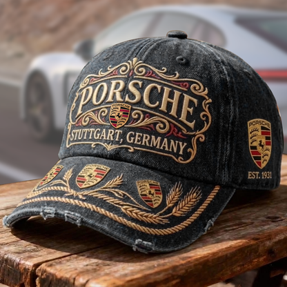 Pors Germany Denim Classic Cap Est 1931