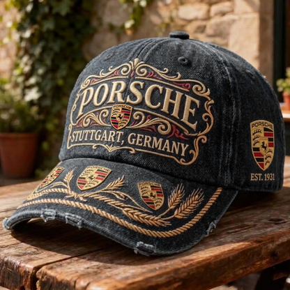 Pors Germany Denim Classic Cap Est 1931