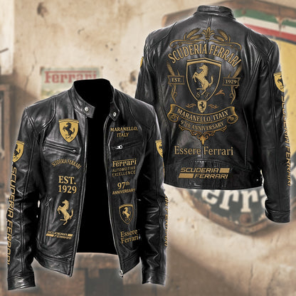 SF 97th Anniversary Vintage Collar Leather Jacket (1929-2026)