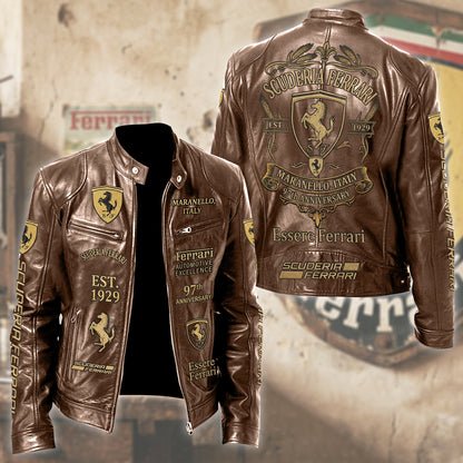 SF 97th Anniversary Vintage Collar Leather Jacket (1929-2026)