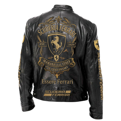 SF 97th Anniversary Vintage Collar Leather Jacket (1929-2026)