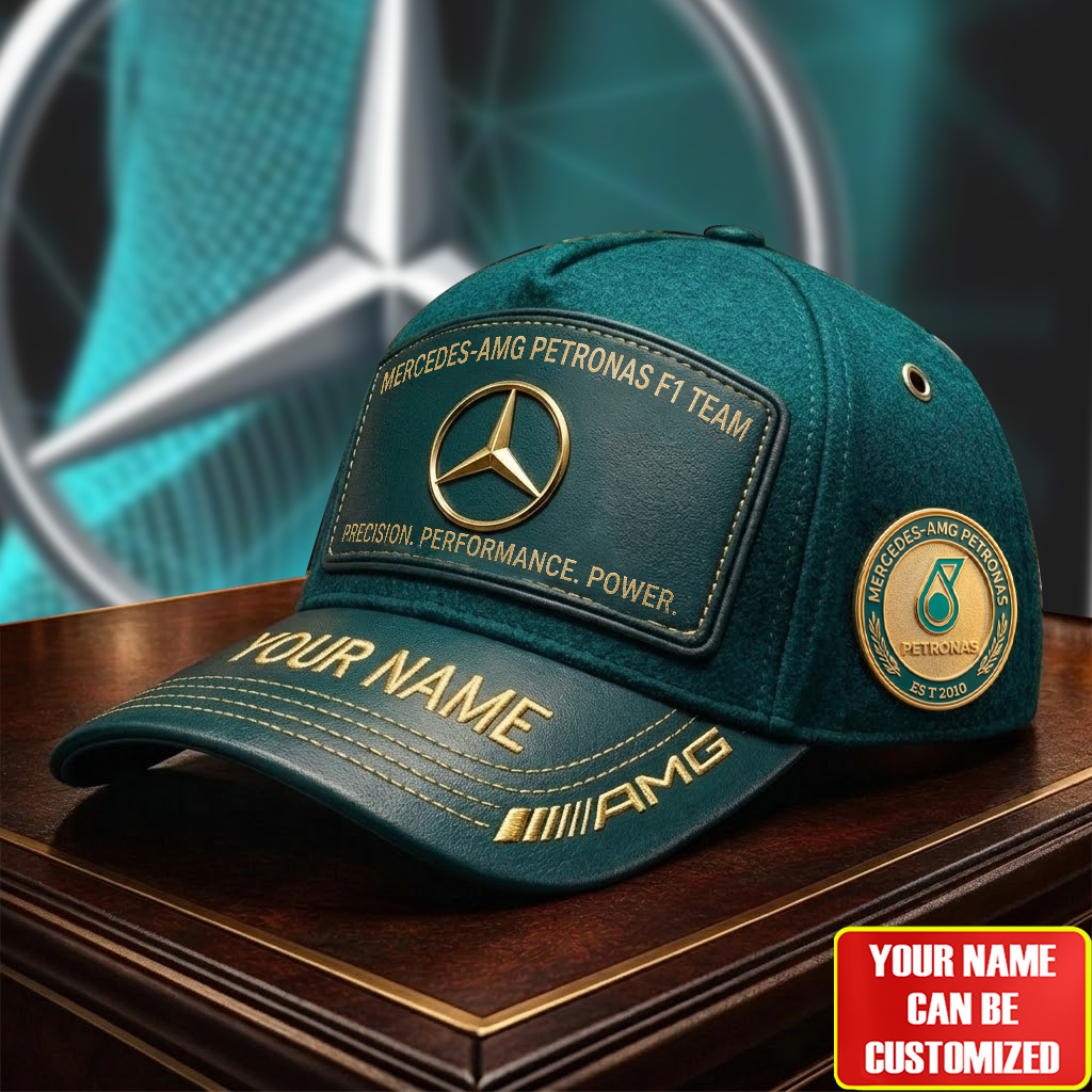 Personalized Merc AMG Petronas Classic Cap Est 2010
